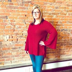Bell Sleeve Sweater